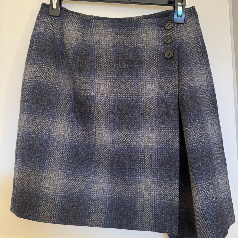 Ralph Lauren Plaid Gray Women's Skirt